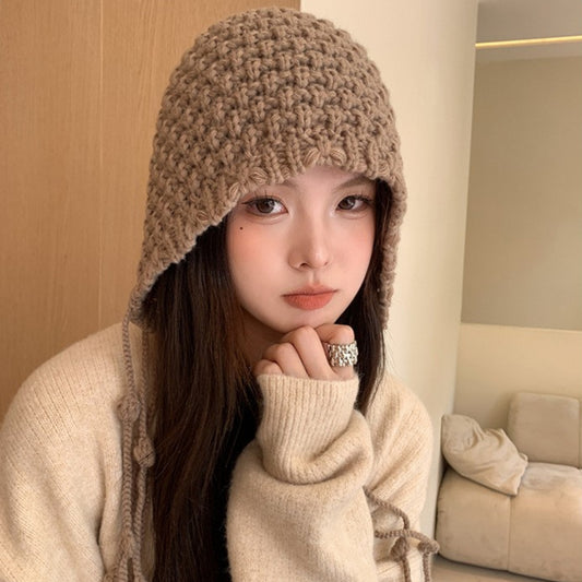 Warm Knitted Hat | Knitted Headwear | Y2K Fashion