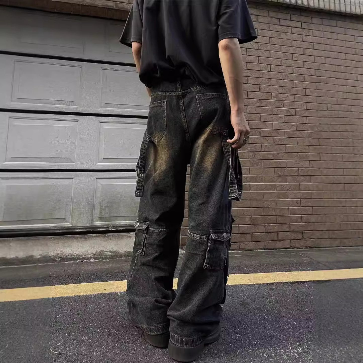 Cargo Pants | Opium Jeans | Y2K Fashion | Backside