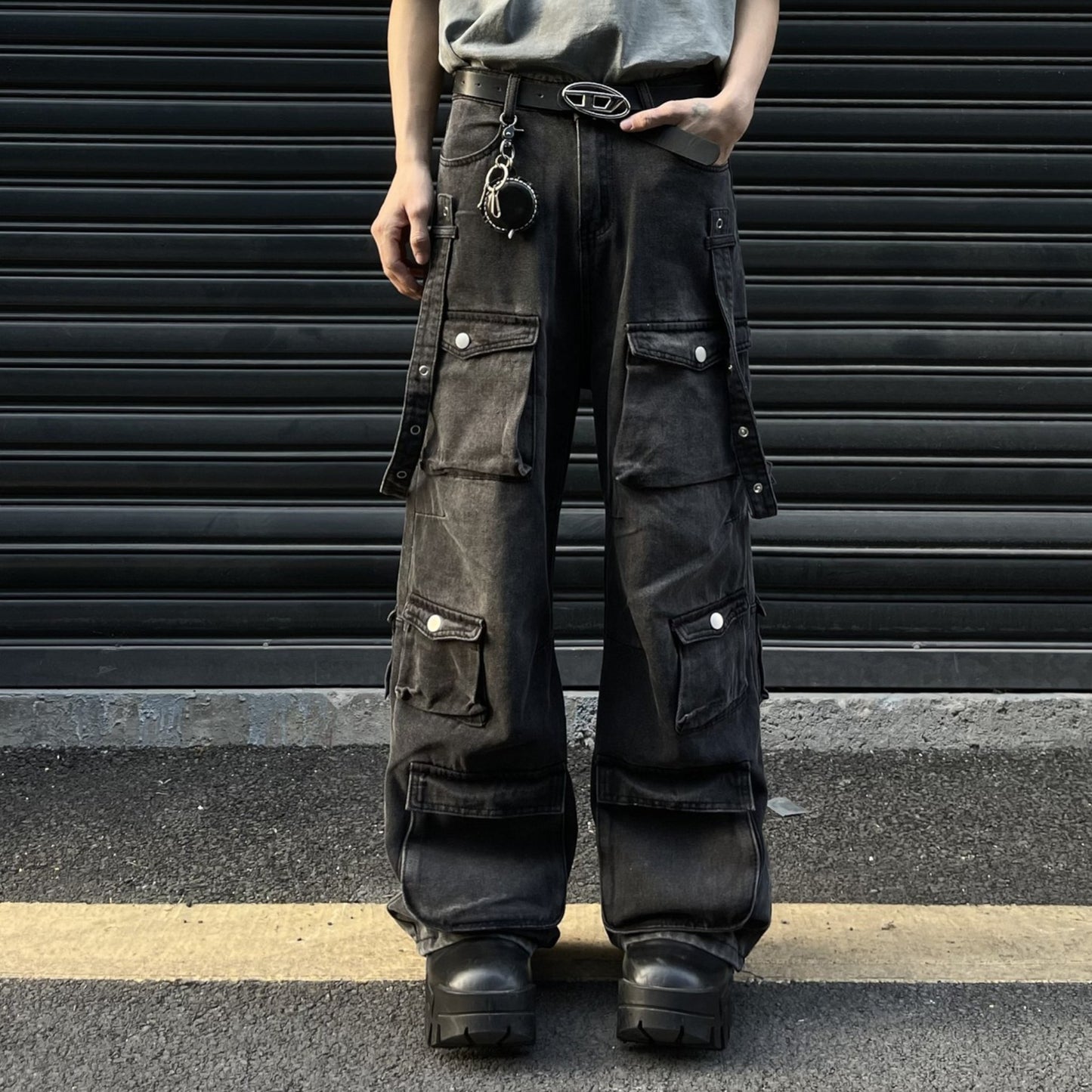 Cargo Pants | Opium Jeans | Y2K Fashion | front side