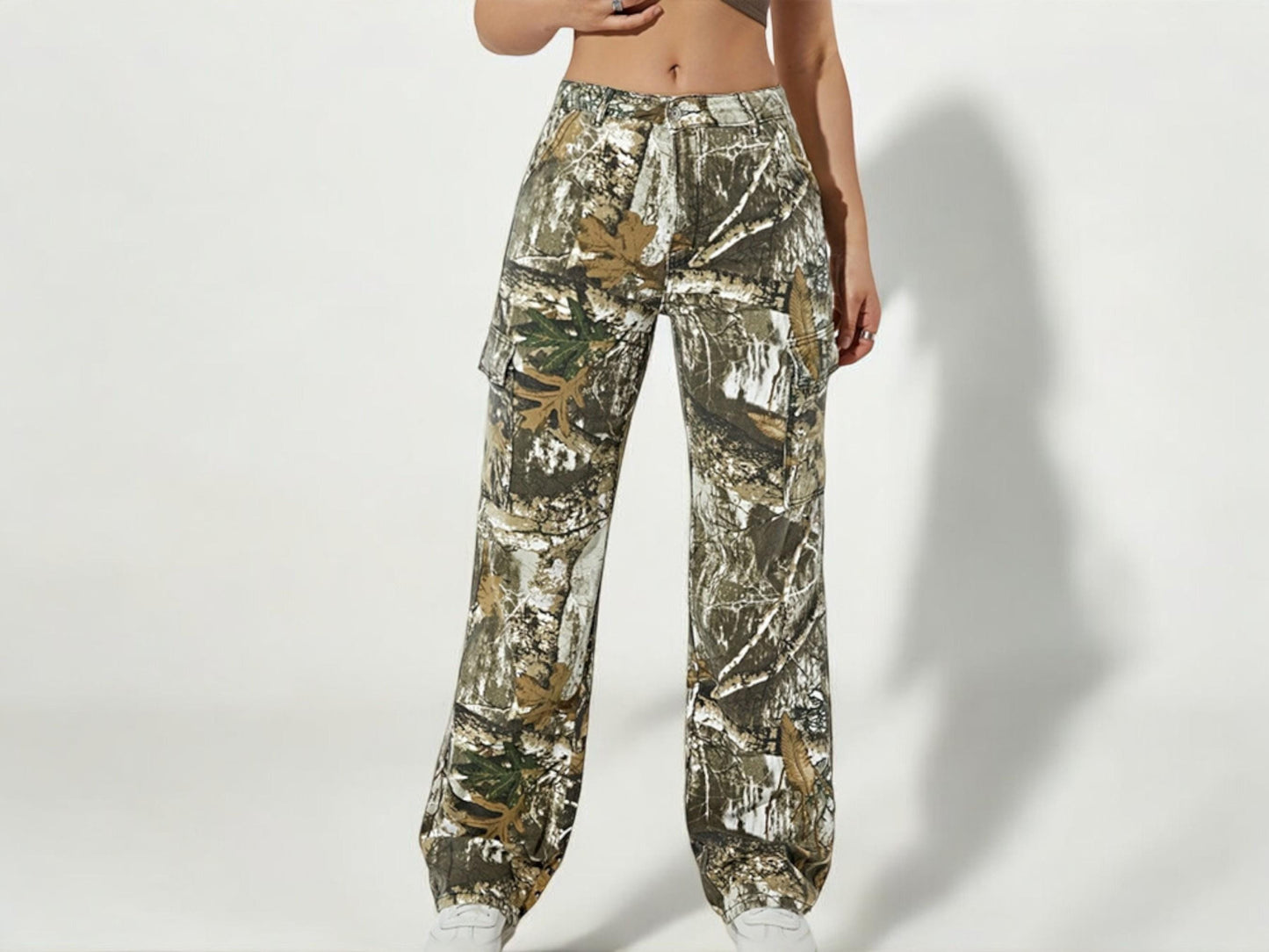 Y2K Baggy Camo Pants, Clear oversight