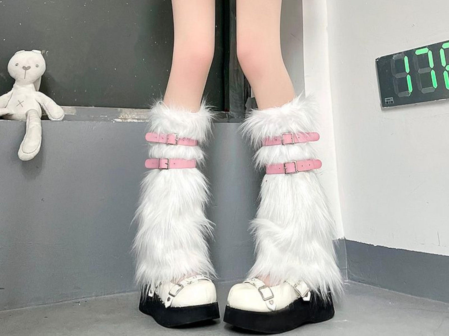 Furry Boot Covers - Women | Y2K Fashion