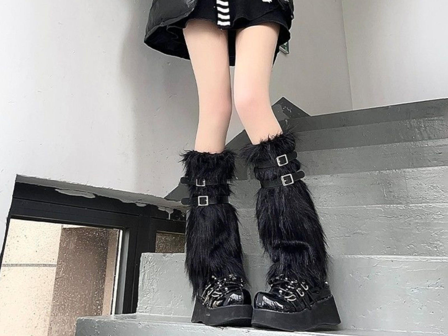 Furry Boot Covers - Women | Y2K Fashion